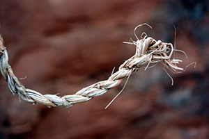 plant fiber cordage used by early Sedona inhabitants